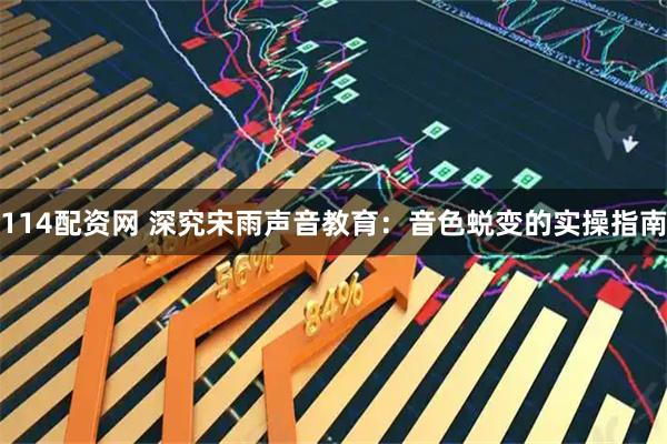 114配资网 深究宋雨声音教育：音色蜕变的实操指南