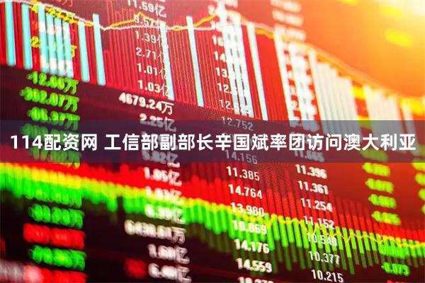 114配资网 工信部副部长辛国斌率团访问澳大利亚